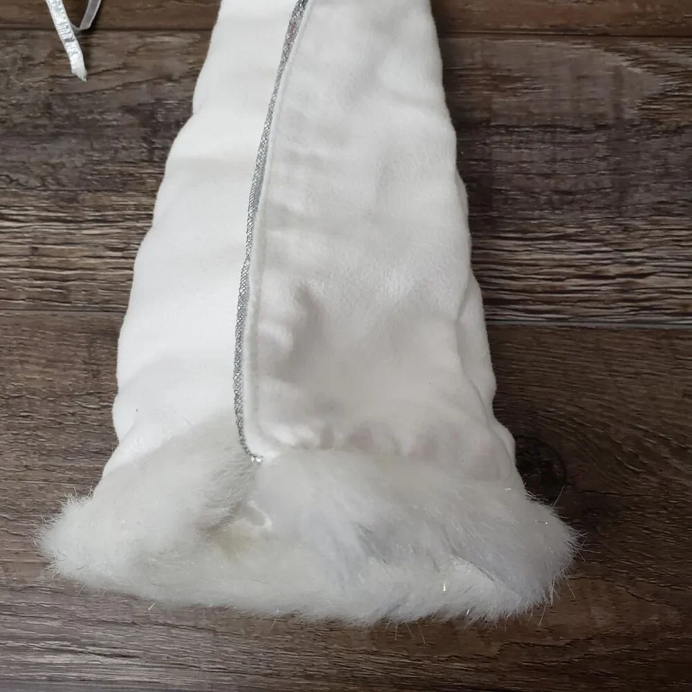 Hannah Montana Holiday Pop Star White Long Coat 2007 Disney Y2K